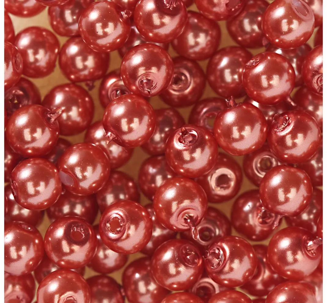PRACHT Perlensterne|Wachsperlen>Glaswachsperlen, Ø 4 mm, 100 Stück