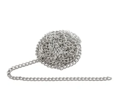 PRACHT Ketten>Gliederkette, 1 m, Aluminium, ca. B 3 x H 4 mm