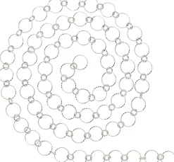 Rayher Ketten>Gliederkette Ringe geprägt