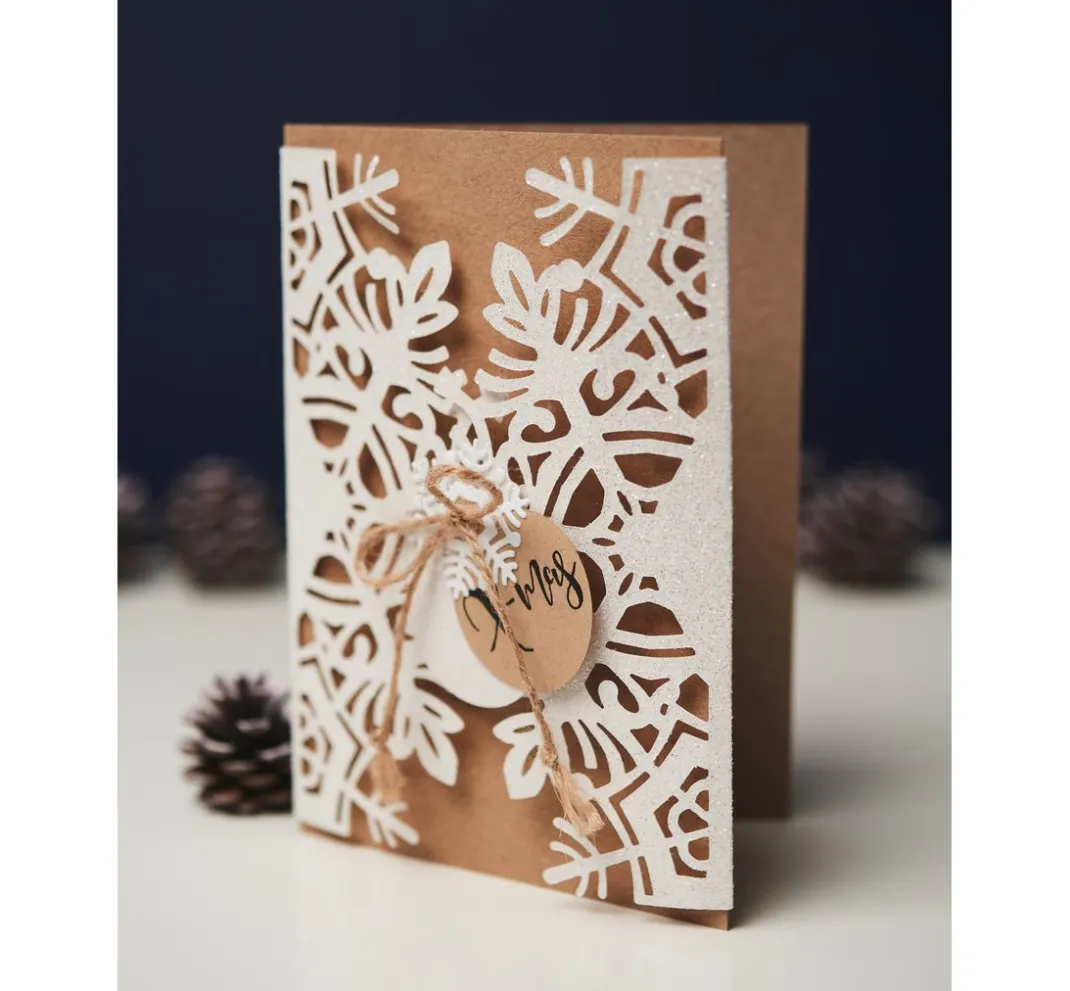 Rico Design Spezialpapier & -Karton|Farb- & Motivblöcke>Glitterpapier "Xmas"