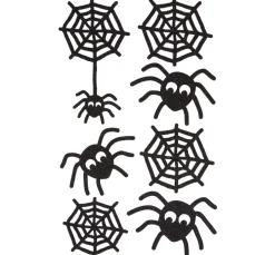Rico Design Sticker & Klebebänder|Kartengestaltung>Glittersticker "Spinnen"