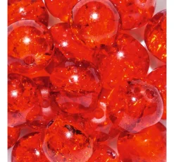UIT Perlensterne>Glitzerperlen, Ø 8 mm, 20 Stück