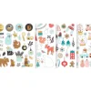 URSUS Scrapbooking|Sticker & Klebebänder>Glitzersticker-Set "Winter"