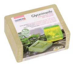GLOREX Seifen-Design|Seifen>Glycerin Öko-Gießseife "Olivenöl", Transparent