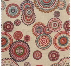 Globaltex Jacquard- & Gobelinstoff|Stoff Meterware>Gobelin-Stoff "Mandalas"