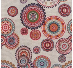 Globaltex Jacquard- & Gobelinstoff|Stoff Meterware>Gobelin-Stoff "Mandalas"