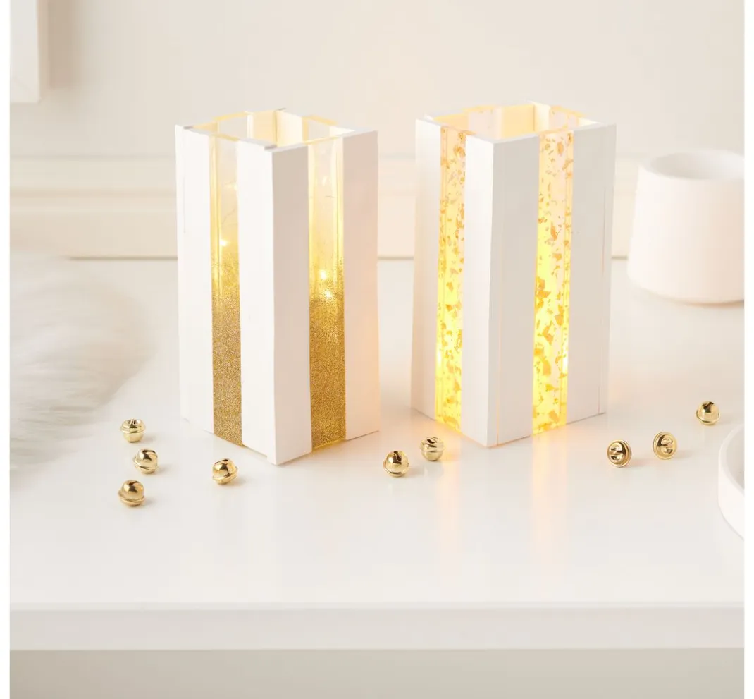 Cléopâtre Schmuck Gießen|Glitter- Und Schneedeko>Gold Silber Partikelmix, 9 Tiegel