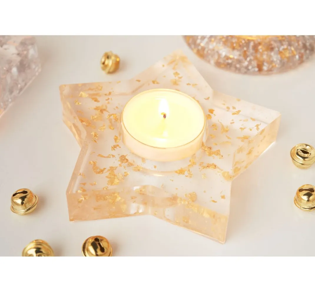 Cléopâtre Schmuck Gießen|Glitter- Und Schneedeko>Gold Silber Partikelmix, 9 Tiegel