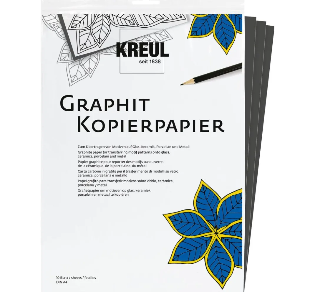 Kreul Glas- & Porzellanmalerei|Freundschaftsarmbänder>Graphitpapier