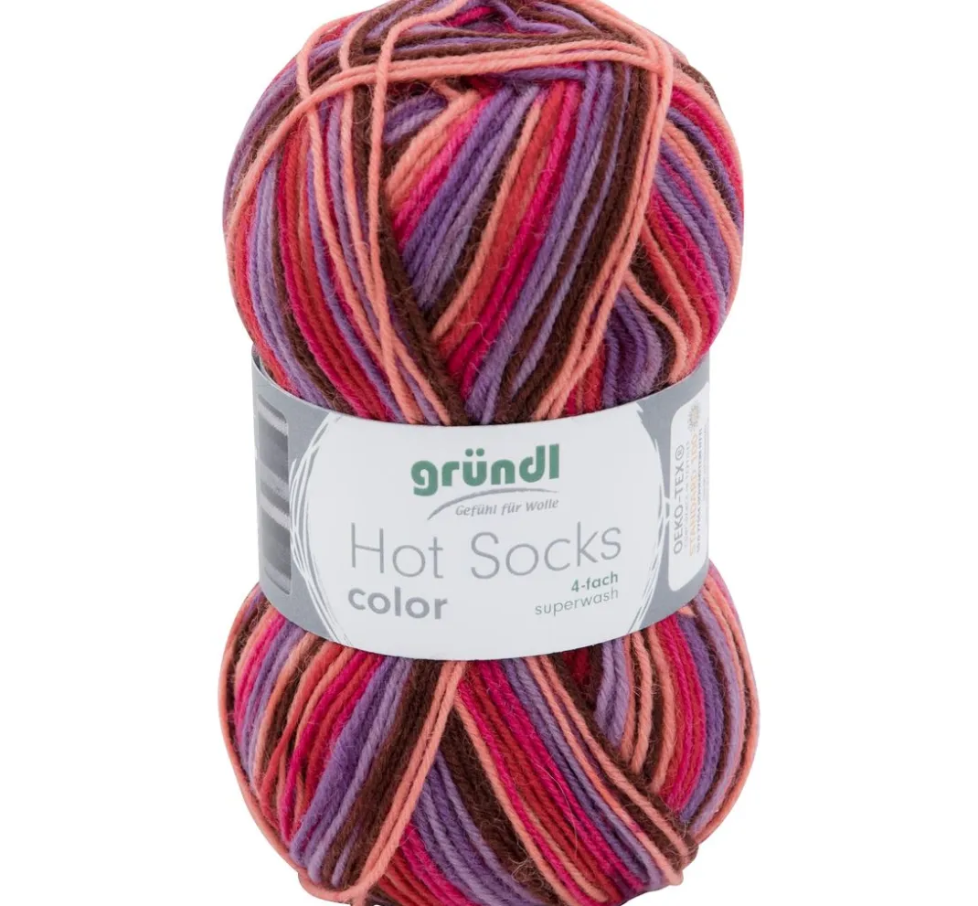gründl Sockenwolle>Hot Socks "color"