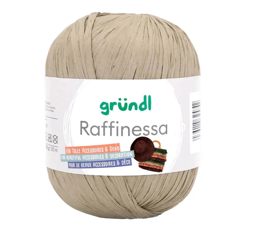 gründl Kordel|Häkelgarn>Papierwolle "Raffinessa"