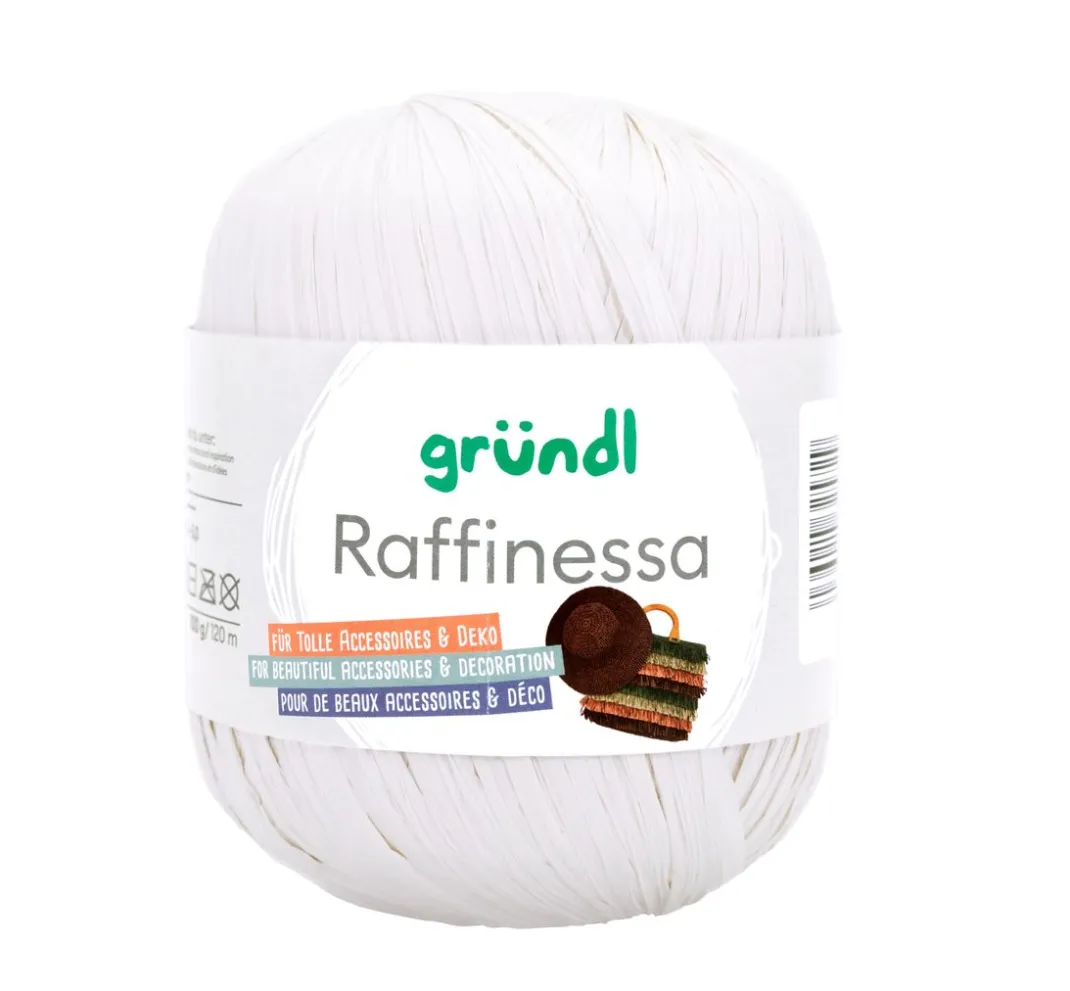 gründl Kordel|Häkelgarn>Papierwolle "Raffinessa"