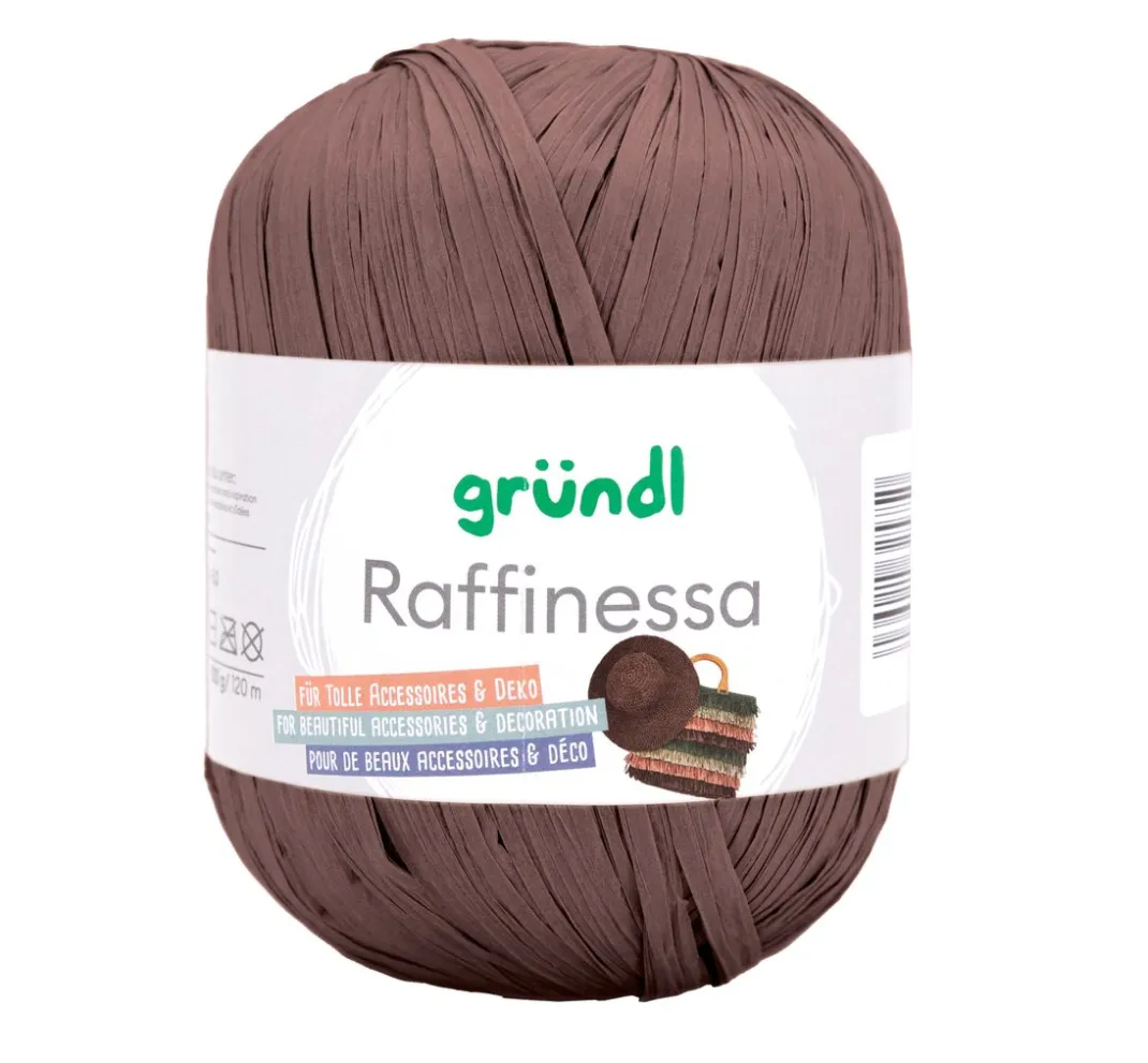 gründl Kordel|Häkelgarn>Papierwolle "Raffinessa"