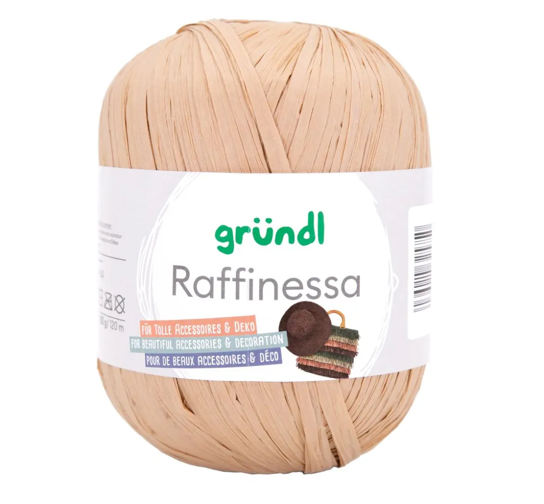 gründl Kordel|Häkelgarn>Papierwolle "Raffinessa"