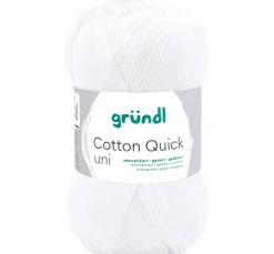 gründl Häkeln|Sockenwolle>Wolle "Cotton Quick uni"