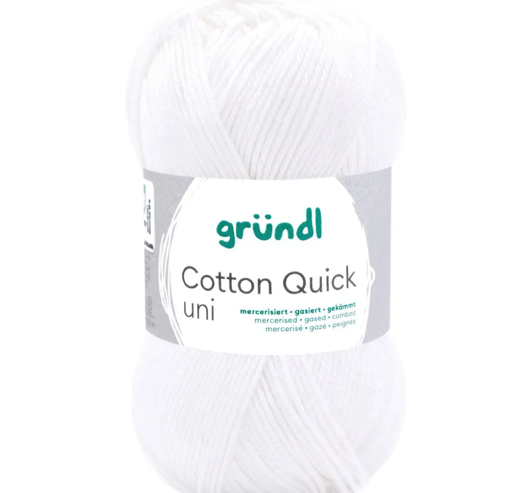 gründl Häkeln|Sockenwolle>Wolle "Cotton Quick uni"