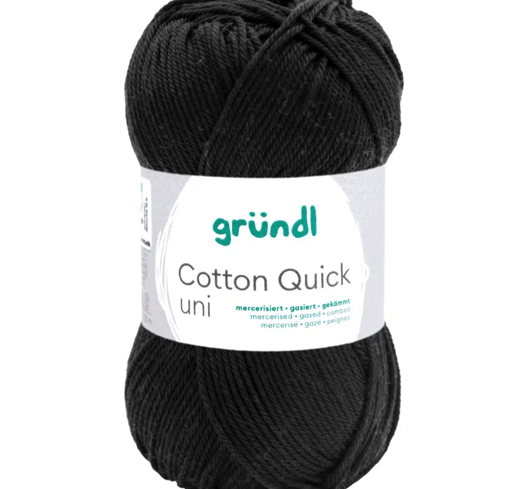 gründl Häkeln|Sockenwolle>Wolle "Cotton Quick uni"