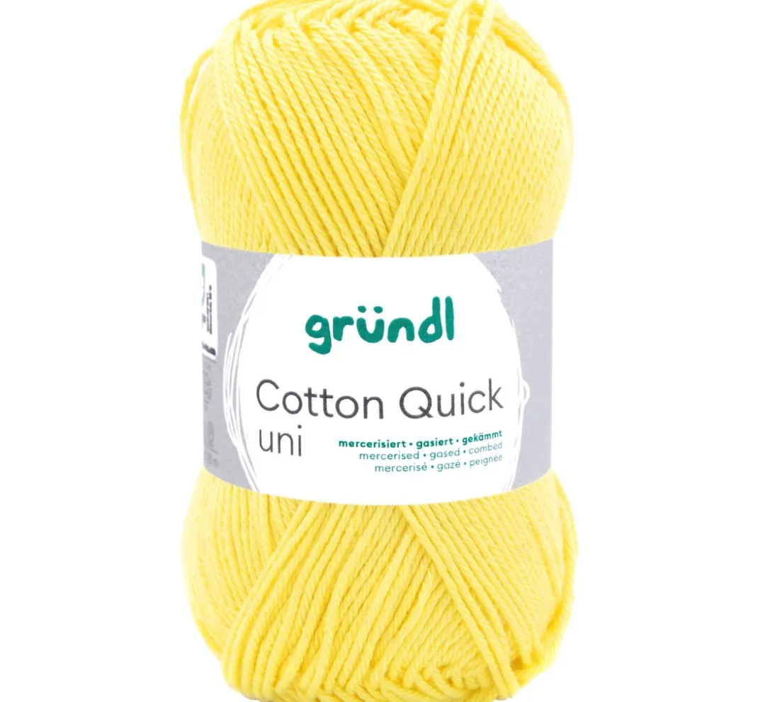 gründl Häkeln|Sockenwolle>Wolle "Cotton Quick uni"