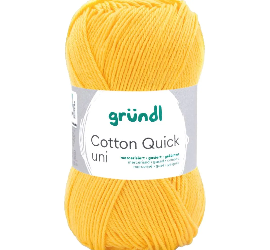 gründl Häkeln|Sockenwolle>Wolle "Cotton Quick uni"