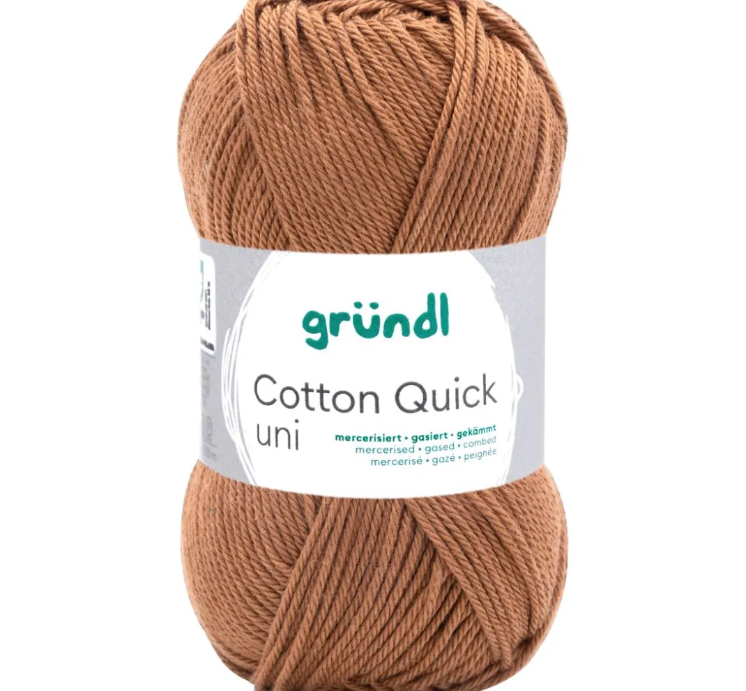 gründl Häkeln|Sockenwolle>Wolle "Cotton Quick uni"