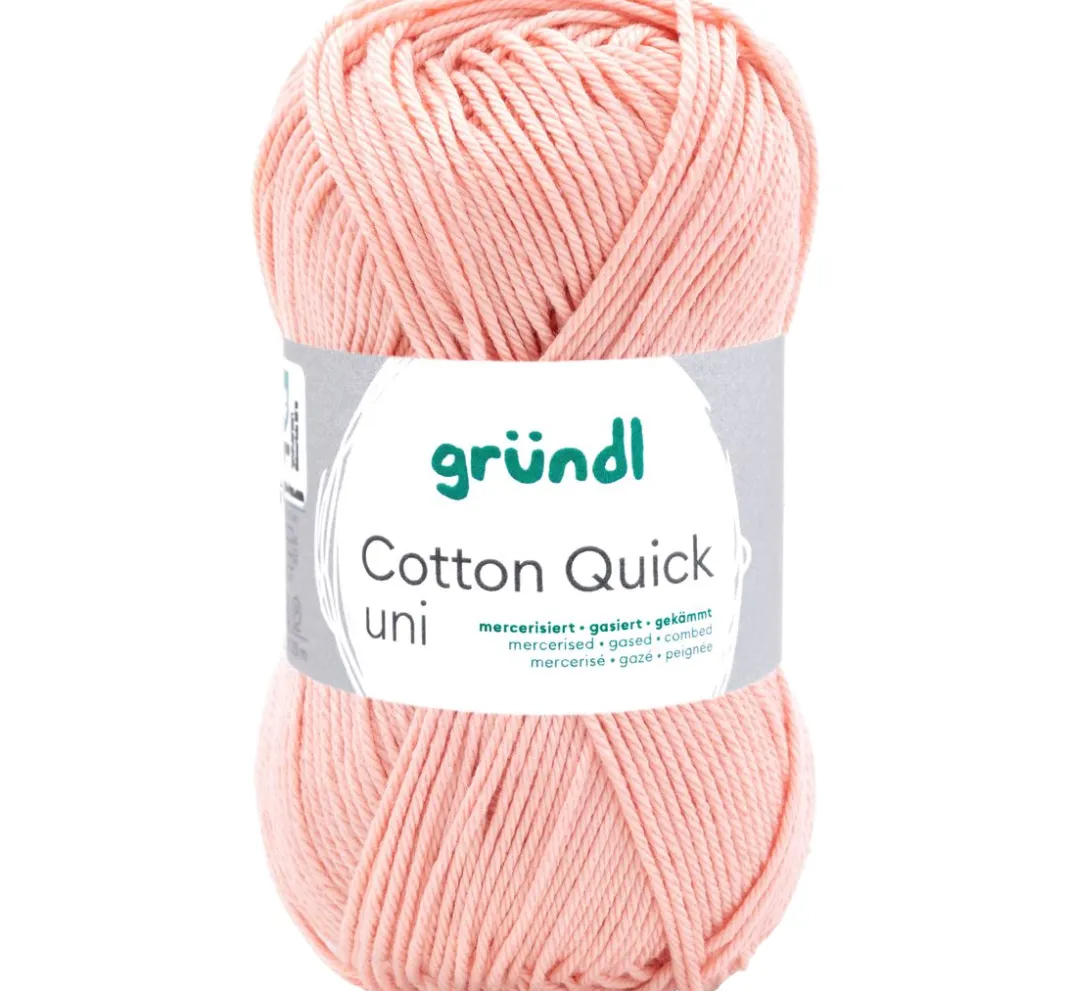 gründl Häkeln|Sockenwolle>Wolle "Cotton Quick uni"