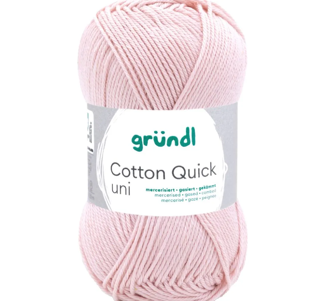 gründl Häkeln|Sockenwolle>Wolle "Cotton Quick uni"