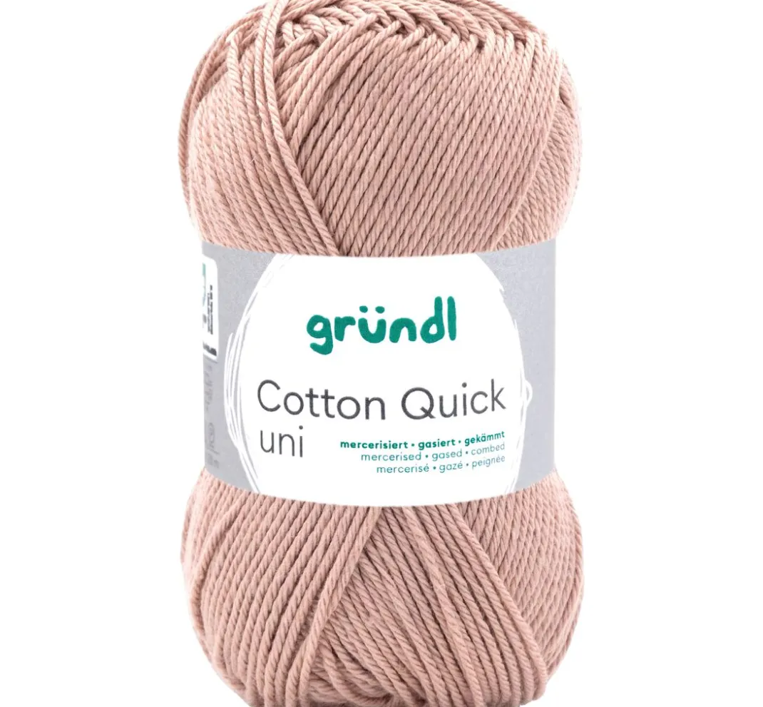 gründl Häkeln|Sockenwolle>Wolle "Cotton Quick uni"