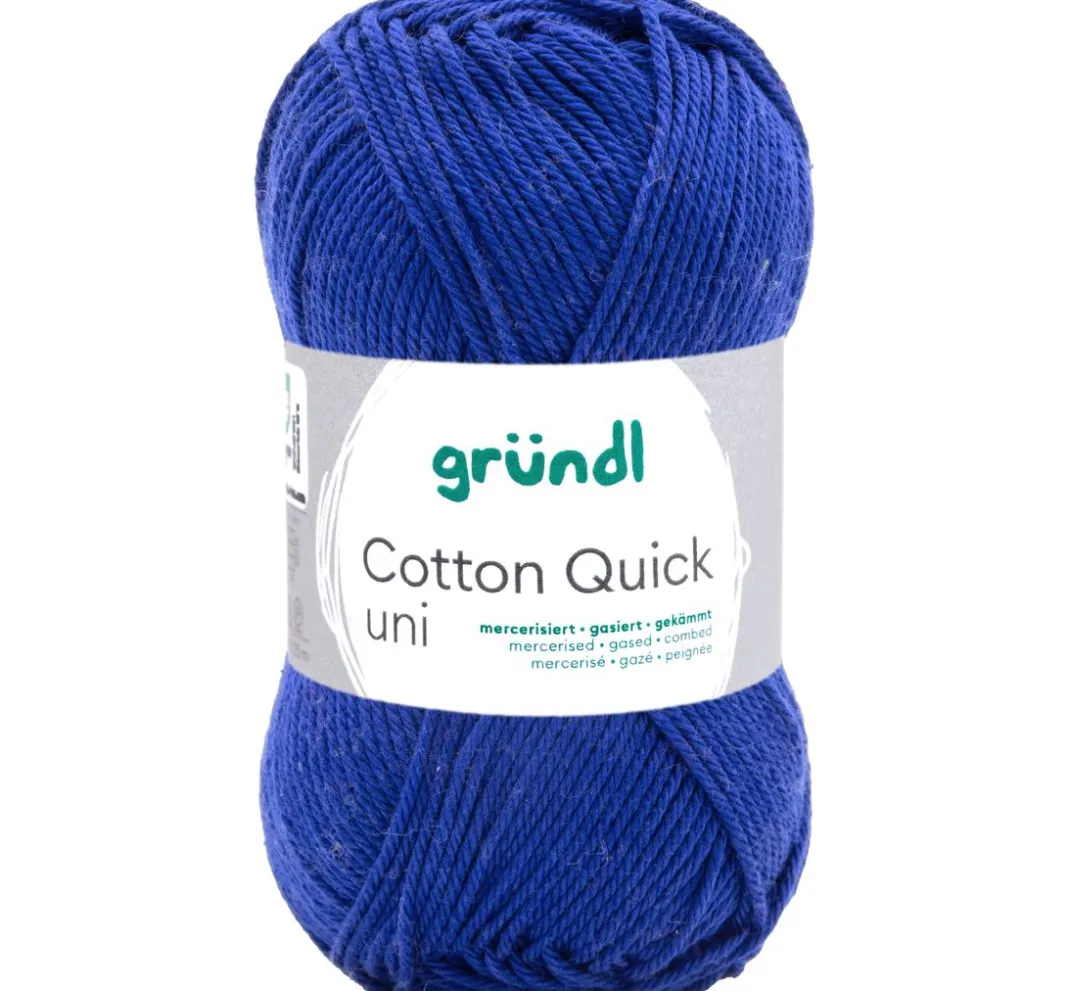 gründl Häkeln|Sockenwolle>Wolle "Cotton Quick uni"