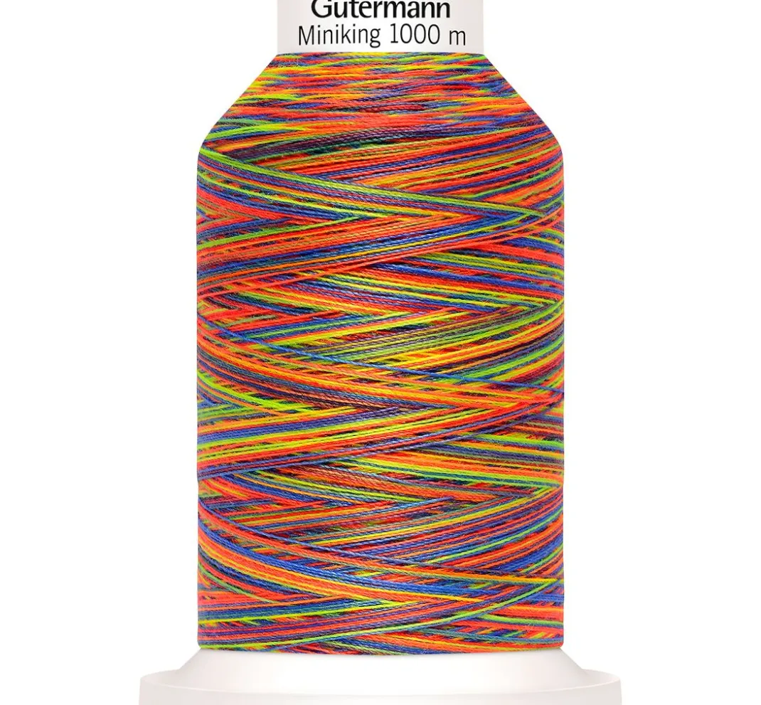 Gütermann creativ Nähgarne & Overlockgarn|Patchwork>Gütermann Nähgarn Miniking Multicolor, No. 120