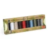 Gütermann creativ Patchwork|Nähgarne & Overlockgarn>Gütermann Nähgarn-Set Allesnäher rPET Basicfarben, 10 x 100 m