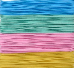 folia Bänder & Kordel|Dekoelemente>Gummischnüre "Pastell"