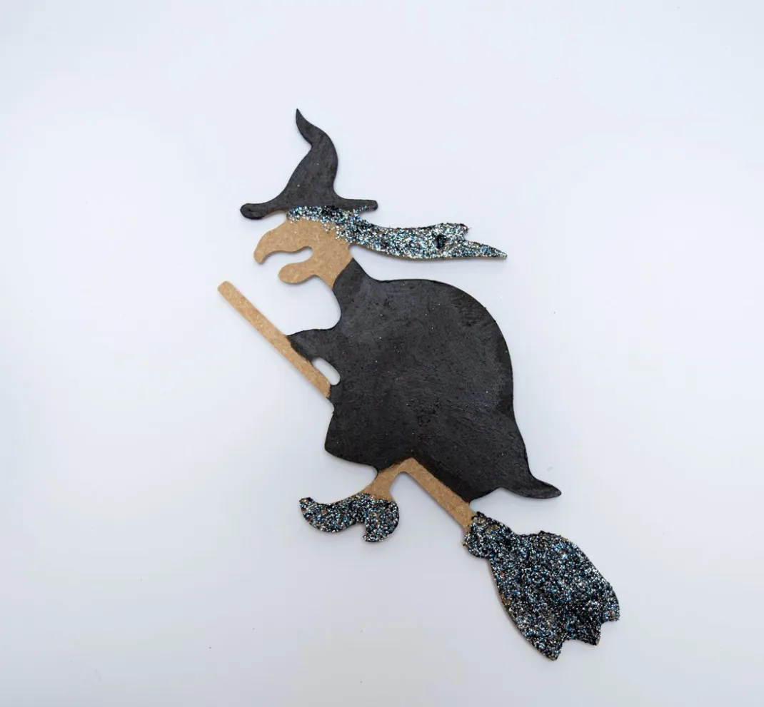 Gomille Decoupage|Décopatch>Halloween-Holzmotiv "Hexe"