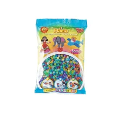 Kinder Hama Perlen>-Perlen "Glitter", 3.000 Stück
