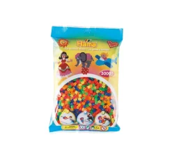 Kinder Hama Perlen>-Perlen "Neon", 3.000 Stück