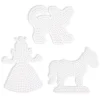 Kinder Hama Stiftplatten>-Stiftplatten "Tiere und Prinzessin"