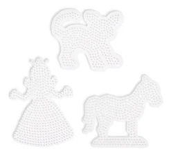 Kinder Hama Stiftplatten>-Stiftplatten "Tiere und Prinzessin"