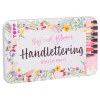 Topp Farbsets|Stifte>Handlettering Designdose Brush Pens Sag's mit Blumen