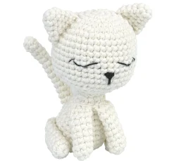 Kinder Knitty Critters Stricken & Häkeln|Häkelset>Häkelset "Kätzchen Nugget"