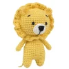 Kinder Knitty Critters Stricken & Häkeln|Häkelset>Häkelset "Löwe Leo"