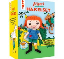 Kinder Topp Handarbeit-Sets|Weitere Geschenkideen Für Kinder>Häkelset "Pippi Langstrumpf"