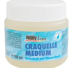 Kreul Kreative Weitere Malhilfsmittel|Klarlack>Hobby Line Craquelle Medium, 150 ml