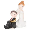 HobbyFun Dekofiguren & -Objekte>Hochzeitspaar "mit Ring"