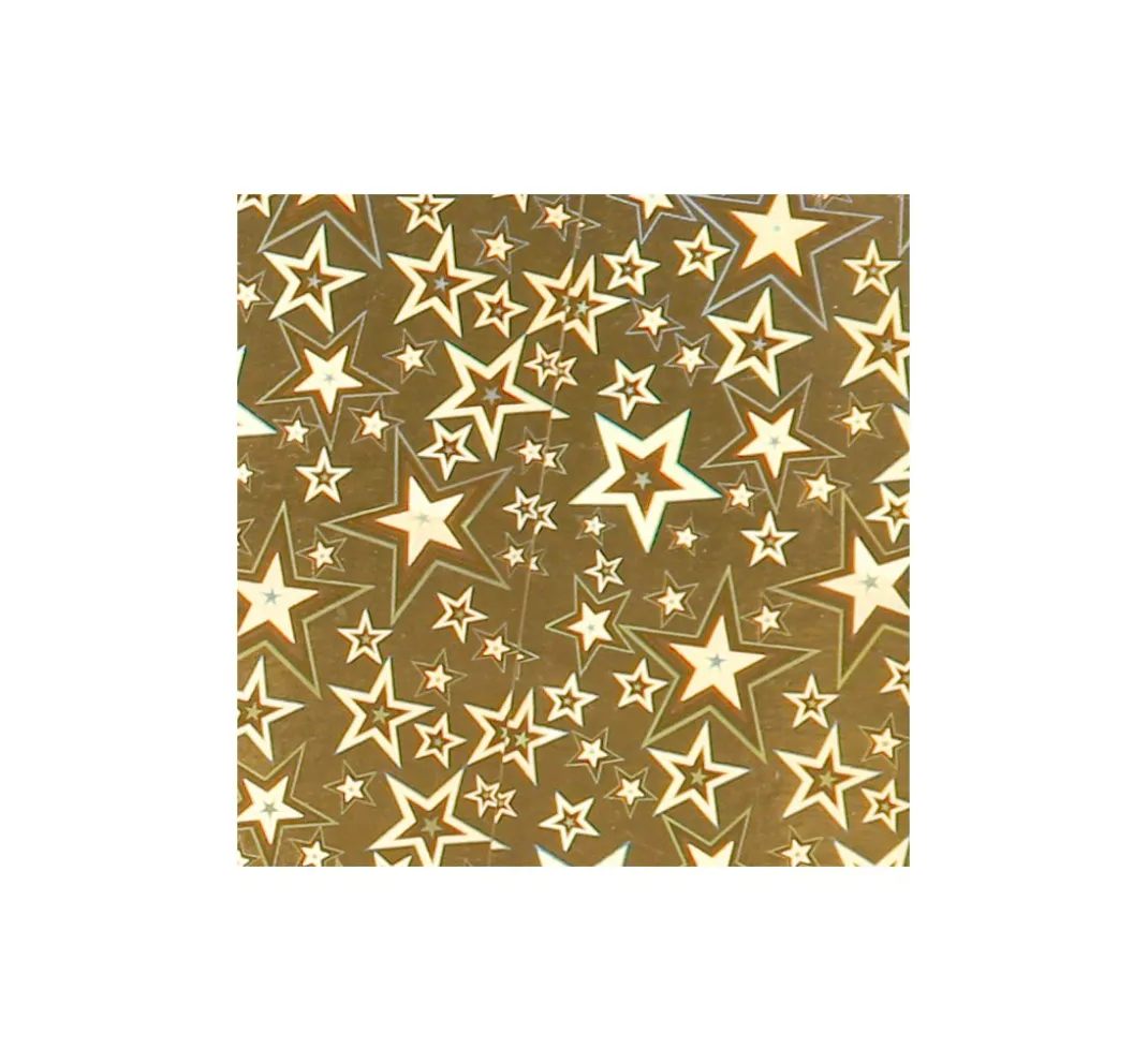 Clairefontaine Spezialpapier & -Karton|Tonpapier & Fotokarton>Holografie-Karton "Sterne"