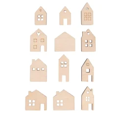 Rayher Streuteile>Holz Streuteile "Mini-Haus"