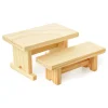 VBS Miniaturen|Dekofiguren & -Objekte>Holzbank und -tisch