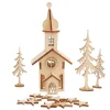 Rayher Holz, Mdf & Pappmaché>Holzbausatz "Kirche", Sperrholz