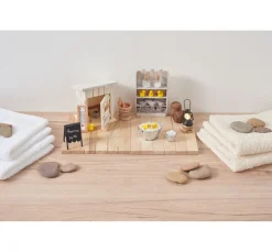 VBS Dekofiguren & -Objekte|Miniaturen>Holzfass mit 4 Ringen