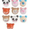 Kinder folia Marionetten & Figuren|Holz>Holzkugeln mit Gesicht "Cute Animals"