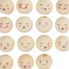 Kinder folia Marionetten & Figuren|Holz>Holzkugeln mit Gesicht "Cute Faces"
