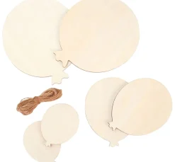 Graine Creative Decoupage|Décopatch>Holz-Luftballon, 6er Set